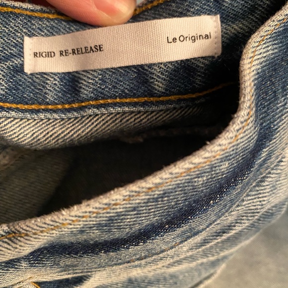 NWT Frame Denim Le Original Zip-Embellished Jeans MSRP $495 Size: 25 - Picture 6 of 16